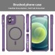 Pouzdro Techsuit HaloFrost II MagSafe pro iPhone 12 fialové