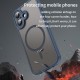 Pouzdro Techsuit HaloFrost II MagSafe pro iPhone 16 Plus modré