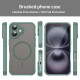 Pouzdro Techsuit HaloFrost II MagSafe pro iPhone 16 Plus zelené