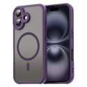 Pouzdro Techsuit HaloFrost II MagSafe pro iPhone 16 Plus fialové