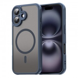 Pouzdro Techsuit HaloFrost II MagSafe pro iPhone 16 modré