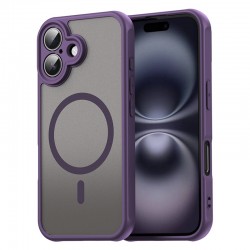 Pouzdro Techsuit HaloFrost II MagSafe pro iPhone 16 fialové