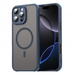 Pouzdro Techsuit HaloFrost II MagSafe pro iPhone 15 Pro modré