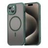 Pouzdro Techsuit HaloFrost II MagSafe pro iPhone 15 Plus zelené