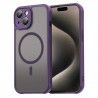 Pouzdro Techsuit HaloFrost II MagSafe pro iPhone 15 Plus fialové