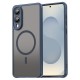 Pouzdro Techsuit HaloFrost II MagSafe pro Samsung Galaxy S25 Edge modré