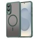 Pouzdro Techsuit HaloFrost II MagSafe pro Samsung Galaxy S25 Edge zelené