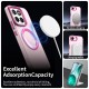 Pouzdro Techsuit CandyCase MagSafe pro Honor X8c růžové