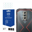 4x tvrzené sklo na kameru 3mk Lens Glass pro Doogee Blade 10 / 10 Pro / 10 Ultra
