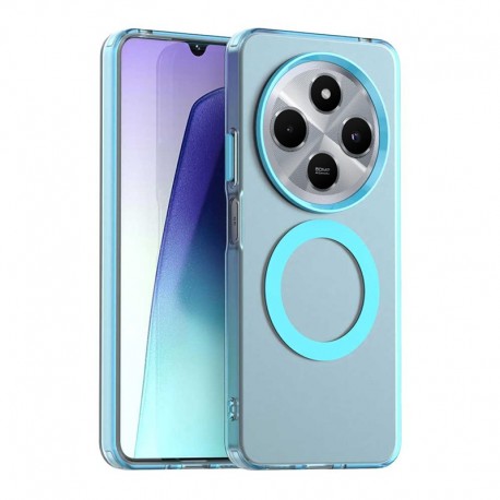 Pouzdro Techsuit CandyCase MagSafe pro Xiaomi Redmi 14C / Poco C75 modré