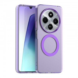 Pouzdro Techsuit CandyCase MagSafe pro Xiaomi Redmi 14C / Poco C75 fialové