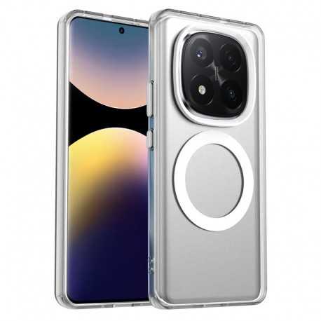 Pouzdro Techsuit CandyCase MagSafe pro Xiaomi Redmi Note 14 Pro+ 5G bílé