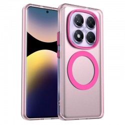 Pouzdro Techsuit CandyCase MagSafe pro Xiaomi Redmi Note 14 Pro 5G / Poco X7 5G růžové