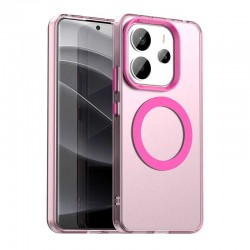 Pouzdro Techsuit CandyCase MagSafe pro Xiaomi Redmi Note 14 5G růžové
