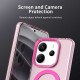Pouzdro Techsuit CandyCase MagSafe pro Xiaomi Redmi Note 14 5G růžové
