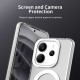 Pouzdro Techsuit CandyCase MagSafe pro Xiaomi Redmi Note 14 5G bílé