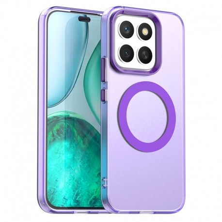 Pouzdro Techsuit CandyCase MagSafe pro Honor X8c fialové