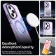 Pouzdro Techsuit CandyCase MagSafe pro Honor 400 Pro fialové