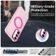 Pouzdro Techsuit CandyCase MagSafe pro Samsung Galaxy A25 5G růžové