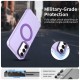 Pouzdro Techsuit CandyCase MagSafe pro Samsung Galaxy A25 5G fialové