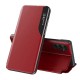Flipové pouzdro Eco Leather View Case pro Samsung Galaxy A25 5G červené
