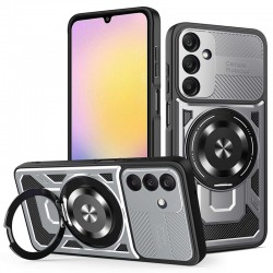 Techsuit RuggedCam odolné pouzdro pro Samsung Galaxy A25 5G šedé