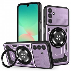 Techsuit RuggedCam odolné pouzdro pro Samsung Galaxy A26 5G fialové