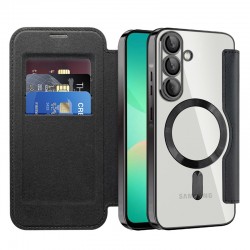 SmartMag Book MagSafe flipové pouzdro pro Samsung Galaxy A26 5G černé
