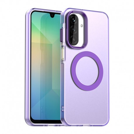 Pouzdro Techsuit CandyCase MagSafe pro Samsung Galaxy A26 5G fialové