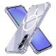 Silikonové pouzdro AntiShock MagSafe pro Samsung Galaxy A36 5G čiré