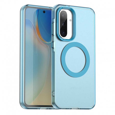 Pouzdro Techsuit CandyCase MagSafe pro Samsung Galaxy A36 5G modré
