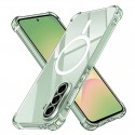 Silikonové pouzdro AntiShock MagSafe pro Samsung Galaxy A56 5G čiré