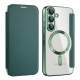 SmartMag Book MagSafe pouzdro pro Samsung Galaxy A56 5G zelené