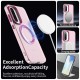 Pouzdro Techsuit CandyCase MagSafe pro Samsung Galaxy A56 5G růžové