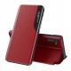 Flipové pouzdro Eco Leather View Case pro Samsung Galaxy A55 5G červené