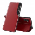 Flipové pouzdro Eco Leather View Case pro Samsung Galaxy A55 5G červené