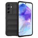 Silikonové pouzdro Magic Shield pro Samsung Galaxy A55 5G černé
