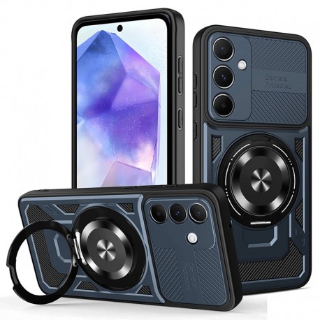 Techsuit RuggedCam odolné pouzdro pro Samsung Galaxy A55 5G modré