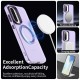 Pouzdro Techsuit CandyCase MagSafe pro Samsung Galaxy A55 5G fialové