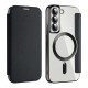 SmartMag Book MagSafe flipové pouzdro pro Samsung Galaxy S22 Plus 5G černé