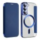 SmartMag Book MagSafe flipové pouzdro pro Samsung Galaxy S22 Plus 5G modré