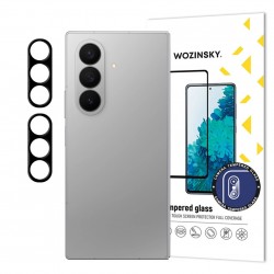 2x Tvrzené sklo na fotoaparát 9H pro Samsung Galaxy Z Fold7 černé