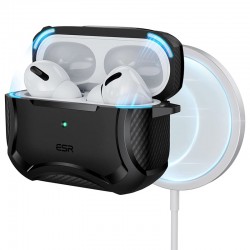 ESR Cyber Armor Tough HaloLock pouzdro pro Apple AirPods Pro 1 / 2 černé