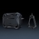 ESR Cyber Armor Tough HaloLock pouzdro pro Apple AirPods Pro 1 / 2 fialové