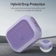 ESR Orbit Hybrid HaloLock pouzdro pro Apple AirPods Pro 1 / 2 fialové