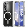 Silikonové pouzdro AntiShock MagSafe pro Samsung Galaxy Z Fold6 čiré