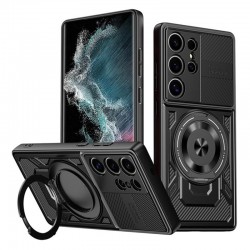 Techsuit RuggedCam odolné pouzdro pro Samsung Galaxy S22 Ultra 5G černé