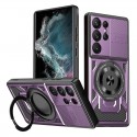 Techsuit RuggedCam odolné pouzdro pro Samsung Galaxy S23 Ultra fialové