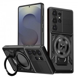 Techsuit RuggedCam odolné pouzdro pro Samsung Galaxy S25 Ultra černé