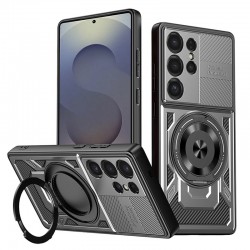 Techsuit RuggedCam odolné pouzdro pro Samsung Galaxy S25 Ultra šedé